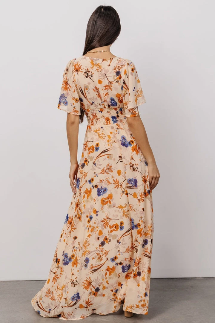 BB Custom April Sweetheart Maxi Dress | Autumn Bouquet 4 BB Custom April Sweetheart Maxi Dress | Autumn Bouquet