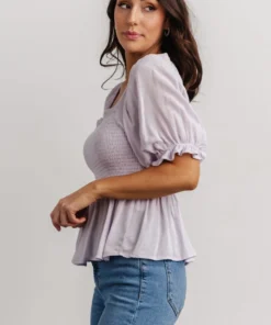 Arden Smocked Top | Lilac Vacation 9 Arden Smocked Top | Lilac Vacation