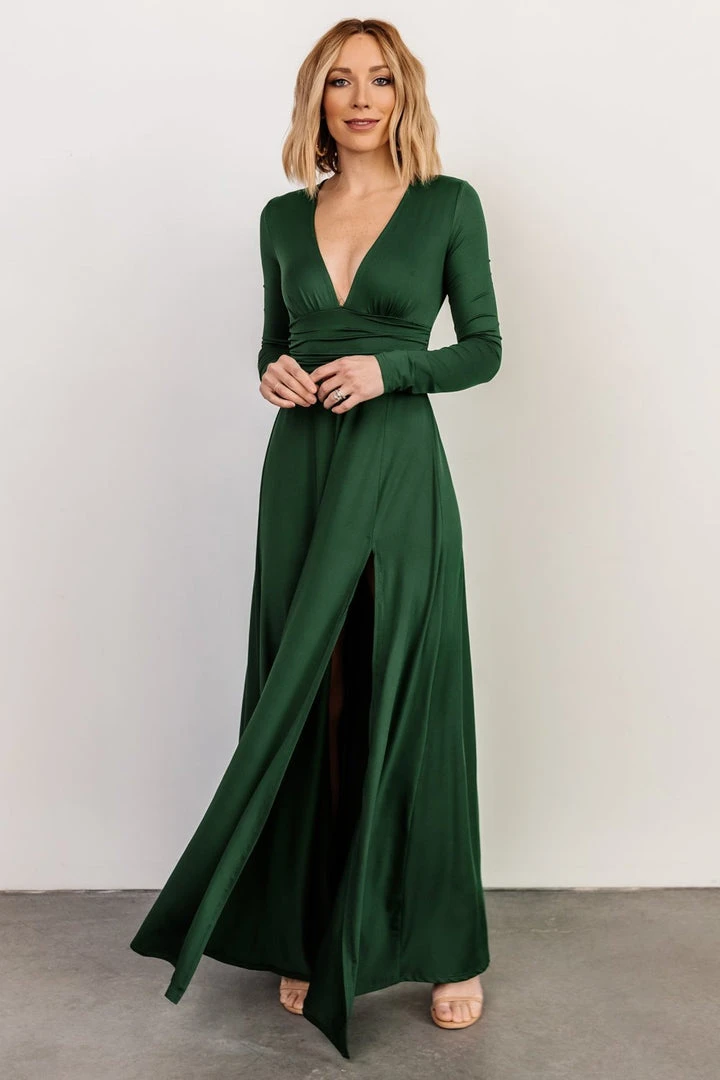 DD Arianna Maxi Dress | Hunter Green 7 DD Arianna Maxi Dress | Hunter Green