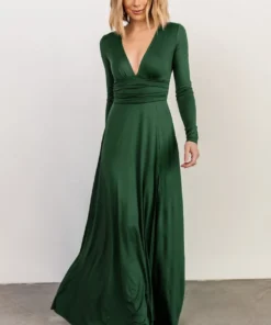 DD Arianna Maxi Dress | Hunter Green 9 DD Arianna Maxi Dress | Hunter Green
