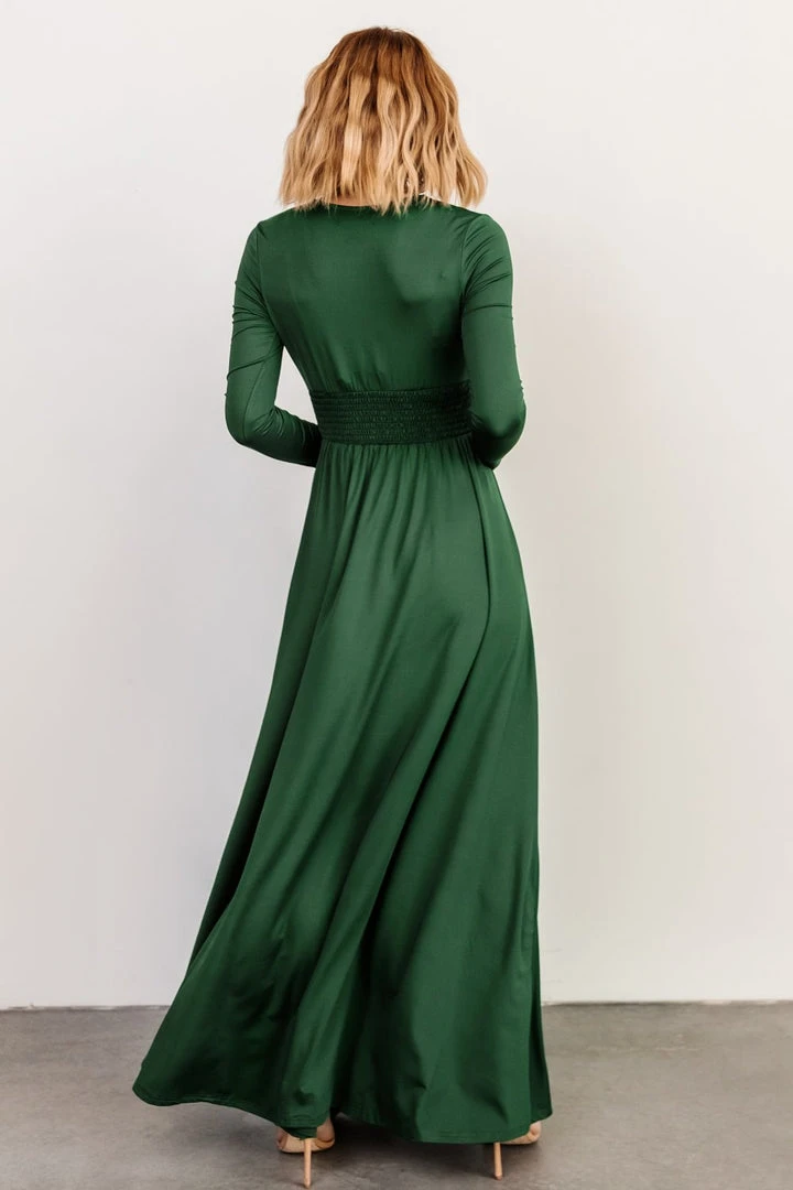 DD Arianna Maxi Dress | Hunter Green 5 DD Arianna Maxi Dress | Hunter Green