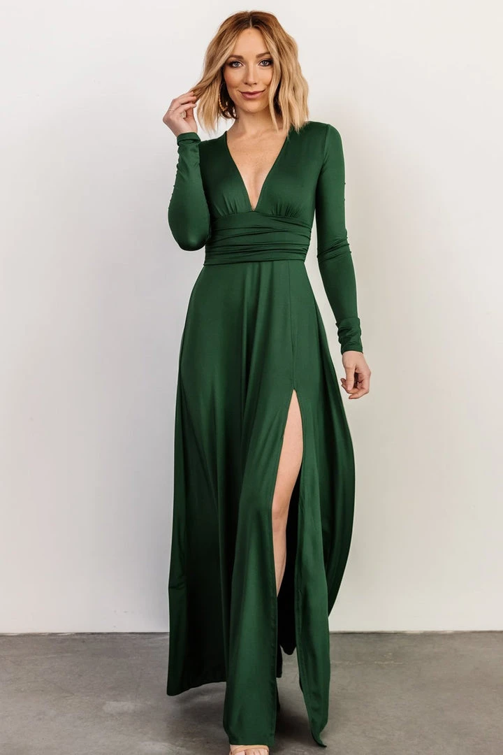 DD Arianna Maxi Dress | Hunter Green 1 DD Arianna Maxi Dress | Hunter Green