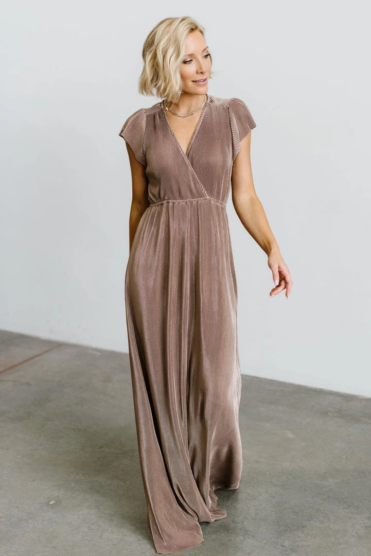 BB Custom Dresses Athena Pleated Maxi Dress | Autumn Orchid 7 BB Custom Dresses Athena Pleated Maxi Dress | Autumn Orchid