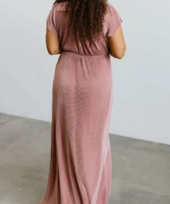 BB Custom Athena Pleated Maxi Dress | Rose Dresses 24 BB Custom Athena Pleated Maxi Dress | Rose Dresses