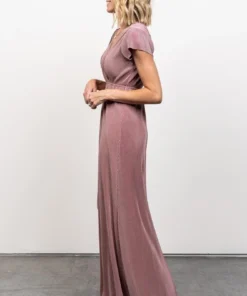 BB Custom Athena Pleated Maxi Dress | Rose Dresses 21 BB Custom Athena Pleated Maxi Dress | Rose Dresses