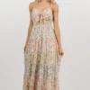 FT Dresses Azalea Tiered Maxi Dress | Multi Floral Print