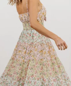 FT Dresses Azalea Tiered Maxi Dress | Multi Floral Print
