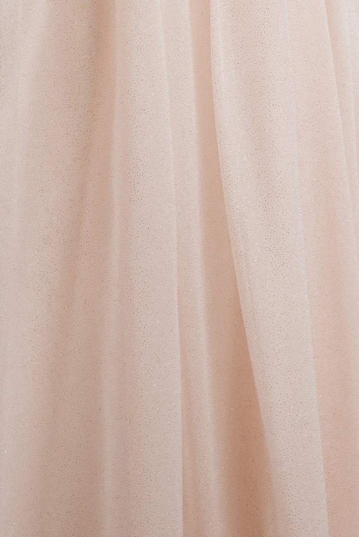 Soi Dresses Azariah Shimmer Maxi Dress | Champagne 9 Soi Dresses Azariah Shimmer Maxi Dress | Champagne