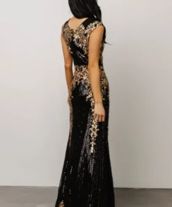 RR Azura Gown | Black And Gold 24 RR Azura Gown | Black And Gold