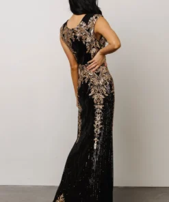 RR Azura Gown | Black And Gold 19 RR Azura Gown | Black And Gold