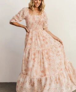 BB Custom Dresses Bailey Eyelet Maxi Dress | Apricot 15 BB Custom Dresses Bailey Eyelet Maxi Dress | Apricot