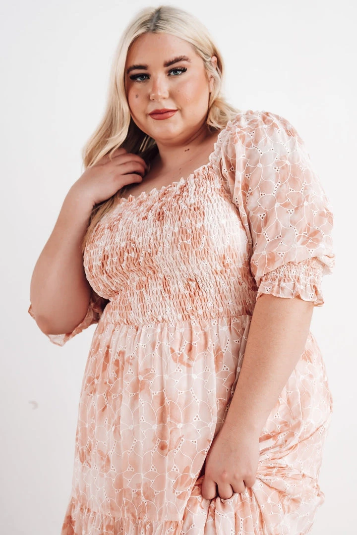 BB Custom Dresses Bailey Eyelet Maxi Dress | Apricot 13 BB Custom Dresses Bailey Eyelet Maxi Dress | Apricot