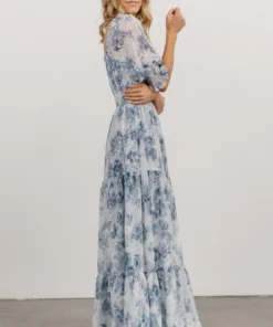 BB Custom Bailey Eyelet Maxi Dress | Blue 15 BB Custom Bailey Eyelet Maxi Dress | Blue