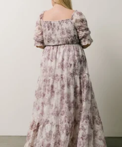 BB Custom Bailey Eyelet Maxi Dress | Lavender Dresses