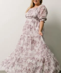 BB Custom Bailey Eyelet Maxi Dress | Lavender Dresses