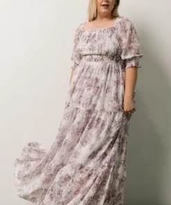 BB Custom Bailey Eyelet Maxi Dress | Lavender Dresses