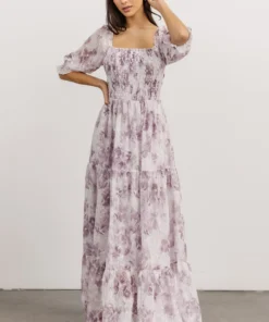 BB Custom Bailey Eyelet Maxi Dress | Lavender Dresses