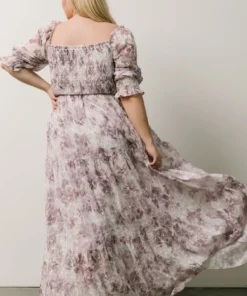 BB Custom Bailey Eyelet Maxi Dress | Lavender Dresses