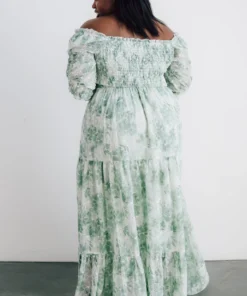 BB Custom Dresses Bailey Eyelet Maxi Dress | Sage 28 BB Custom Dresses Bailey Eyelet Maxi Dress | Sage
