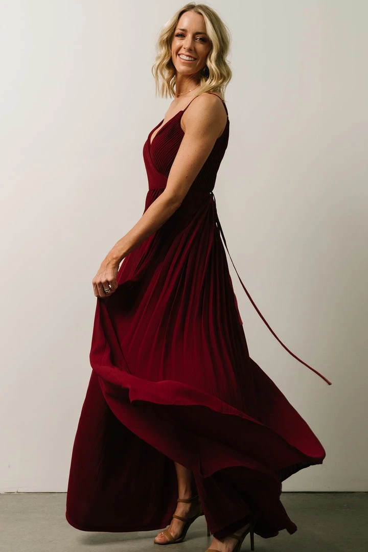 Soi Beatrice Maxi Dress | Wine Dresses 6 Soi Beatrice Maxi Dress | Wine Dresses