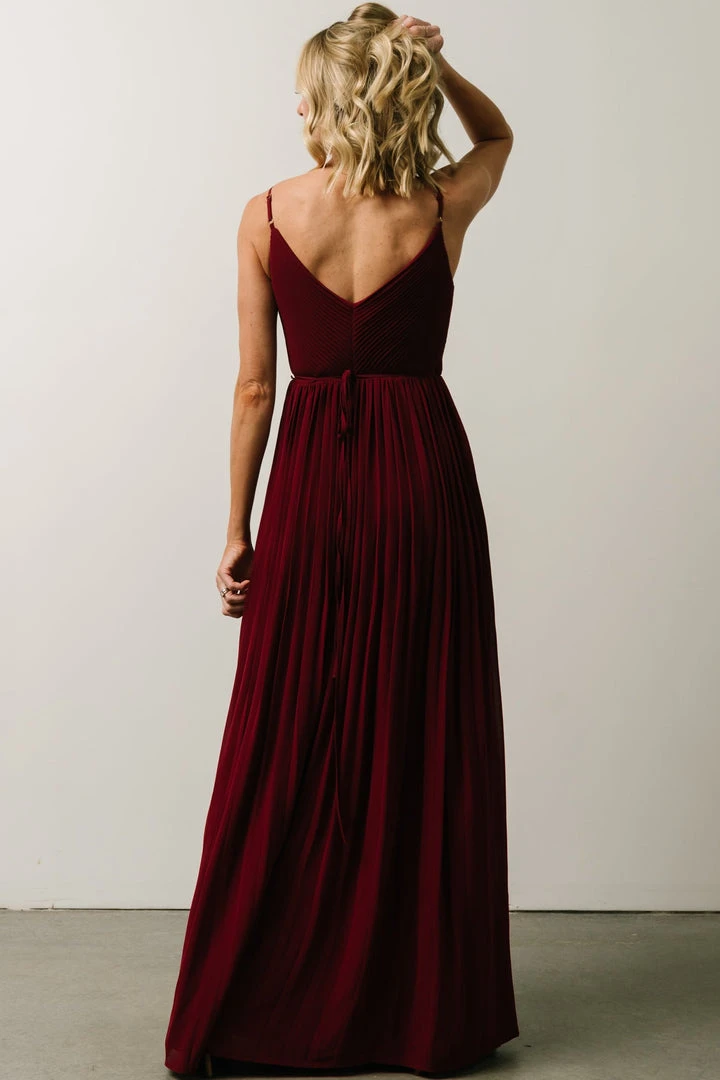 Soi Beatrice Maxi Dress | Wine Dresses 3 Soi Beatrice Maxi Dress | Wine Dresses