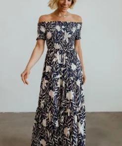 Soi Becca Smocked Maxi Dress | Navy Dresses 15 Soi Becca Smocked Maxi Dress | Navy Dresses