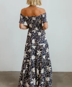 Soi Becca Smocked Maxi Dress | Navy Dresses 12 Soi Becca Smocked Maxi Dress | Navy Dresses