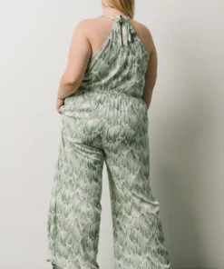 HAY Bethany Jumpsuit | Sage Print Vacation