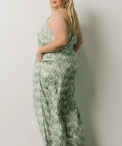 HAY Bethany Jumpsuit | Sage Print Vacation