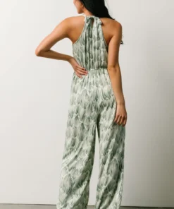 HAY Bethany Jumpsuit | Sage Print Vacation