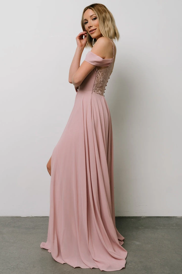 Soi Bianca Lace Maxi Dress | Dusty Rose Dresses 8 Soi Bianca Lace Maxi Dress | Dusty Rose Dresses