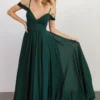 Soi Bianca Lace Maxi Dress | Emerald Dresses