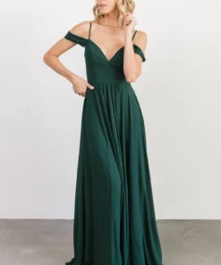 Soi Bianca Lace Maxi Dress | Emerald Dresses