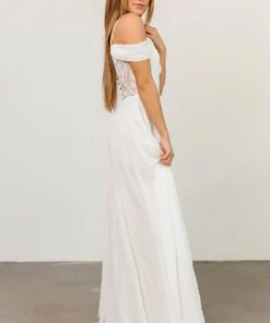 Soi Bianca Lace Maxi Dress | Ivory