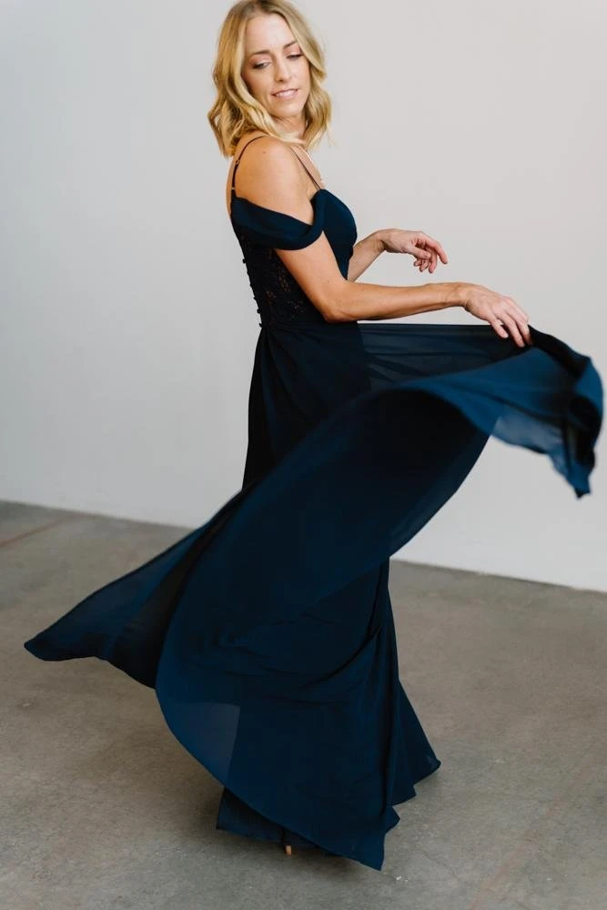 Soi Bianca Lace Maxi Dress | Navy 5 Soi Bianca Lace Maxi Dress | Navy