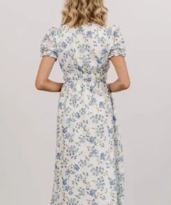 IBS Blakely Eyelet Midi Dress | Blue + White Floral Dresses 7 IBS Blakely Eyelet Midi Dress | Blue + White Floral Dresses