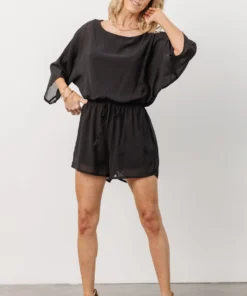 DD Bobbie Romper | Black Boho