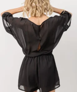 DD Bobbie Romper | Black Boho