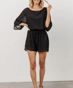 DD Bobbie Romper | Black Boho