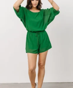 DD Boho Bobbie Romper | Kelly Green