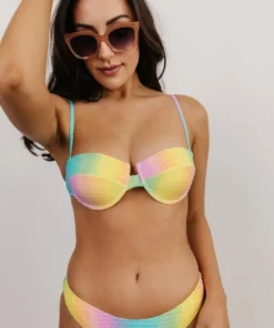 BJB Swim Bora Bora Bikini Top | Rainbow 15 BJB Swim Bora Bora Bikini Top | Rainbow