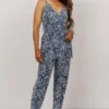 GIL Jumpsuits Bostyn Jumpsuit | Navy Print