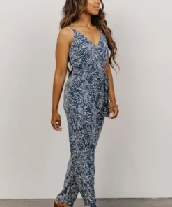 GIL Jumpsuits Bostyn Jumpsuit | Navy Print 15 GIL Jumpsuits Bostyn Jumpsuit | Navy Print