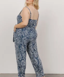 GIL Jumpsuits Bostyn Jumpsuit | Navy Print 14 GIL Jumpsuits Bostyn Jumpsuit | Navy Print