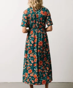 POL Dresses Botega Midi Dress | Jade Multi Floral 9 POL Dresses Botega Midi Dress | Jade Multi Floral