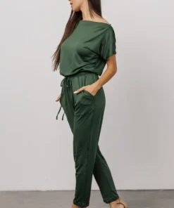 DD Boho Brendyn Jumpsuit | Hunter Green