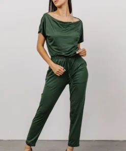 DD Boho Brendyn Jumpsuit | Hunter Green