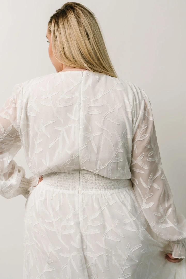 BB Custom Bridget Textured Maxi Dress | White Dresses 3 BB Custom Bridget Textured Maxi Dress | White Dresses