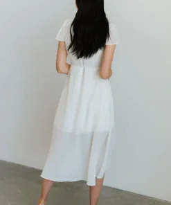 Soi Bristol Midi Wrap Dress | Off White Dresses
