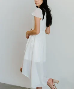 Soi Bristol Midi Wrap Dress | Off White Dresses